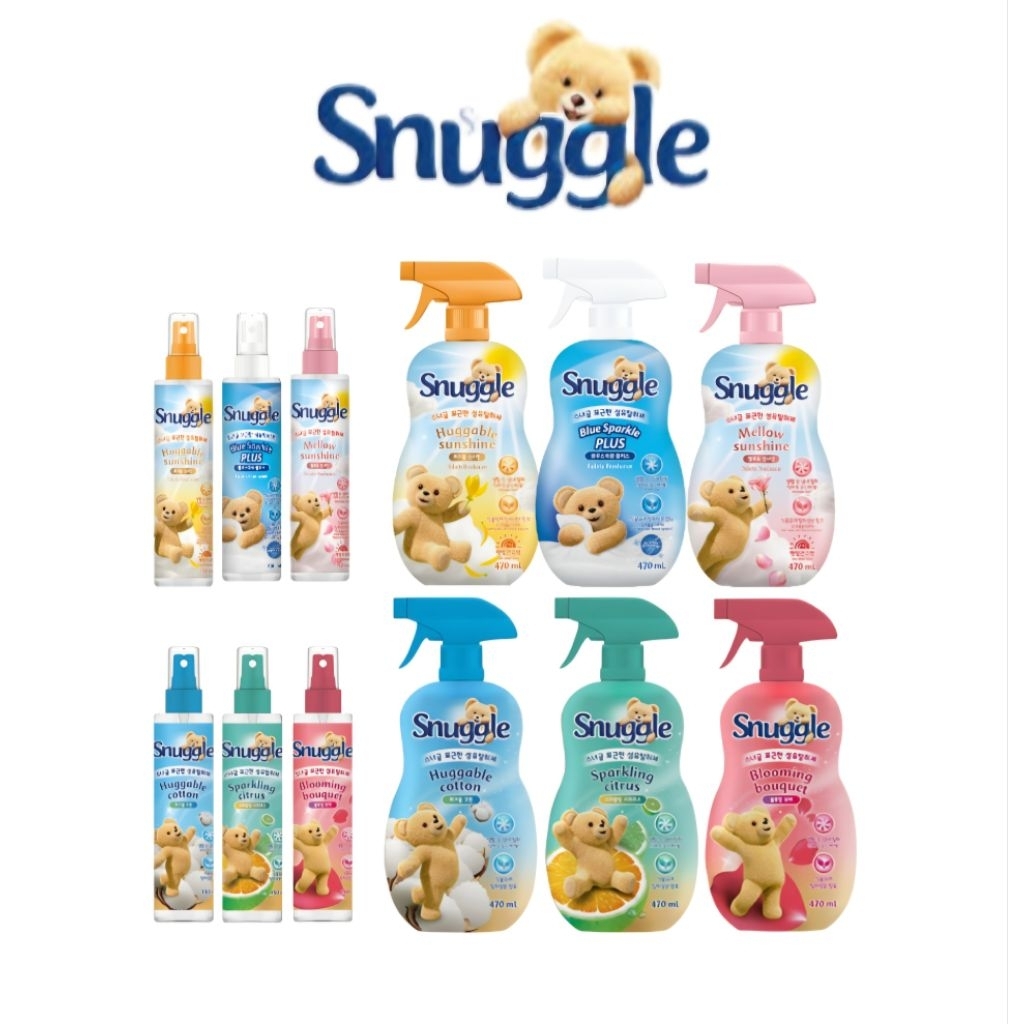 Xịt thơm quần áo 6 mùi Snuggle chính hãng Hàn Quốc