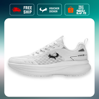 Giày Chạy Bộ Zocker Speed Up Gen 2 - Siêu Nhẹ, Siêu Nảy, Siêu Thoáng Chân (Tặng Bình Xịt Khử Mùi)
