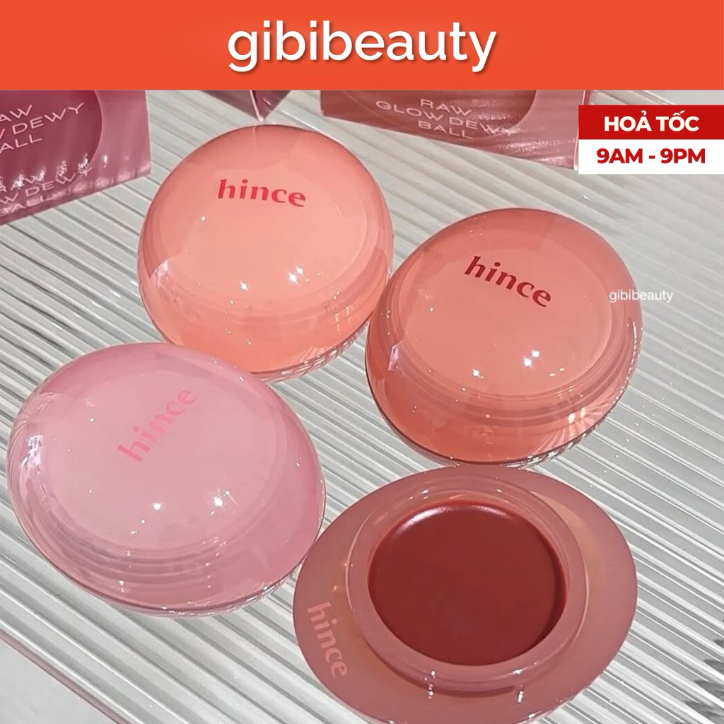 Son thạch HINCE Raw Glow Dewy Ball 3.5g
