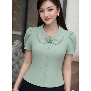 ÁO KIỂU CÔNG SỞ THANH LỊCH T0055