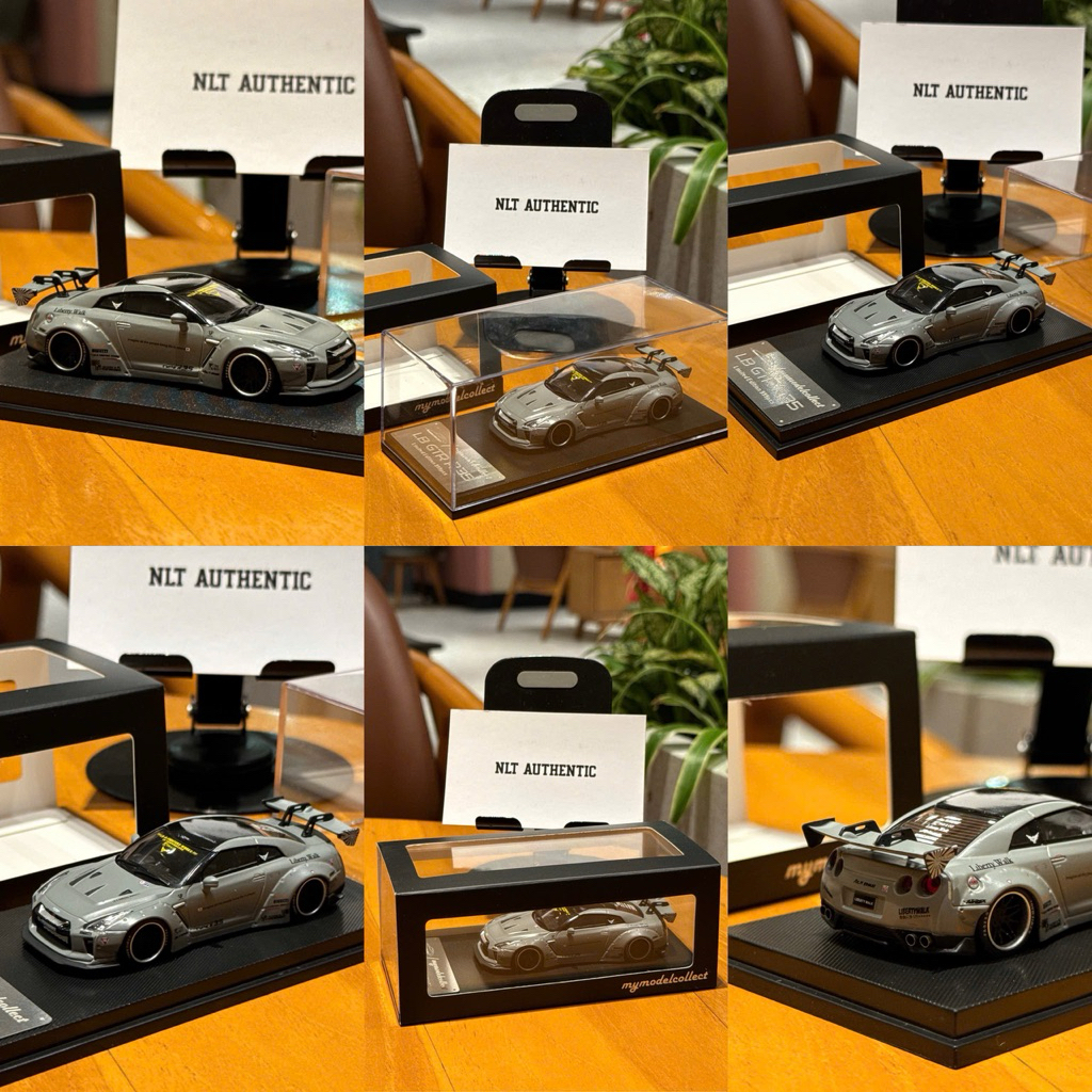 Xe Mymodelcollect ( Newseal ) Nissan R35 GTR LBWK Grey