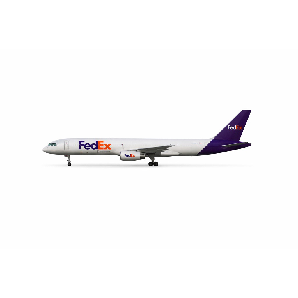 B757-200f Fedex tỉ lệ 1/400 mô hình giấy(đọc mô tả)