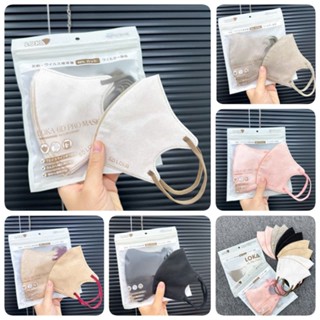 [ Mua 100c Tặng 20c ] Khẩu Trang 6D LOKA PRO MASK 3 Lớp Kháng Khuẩn BVSK, Chống Nắng Hiệu Quả, Thời Trang