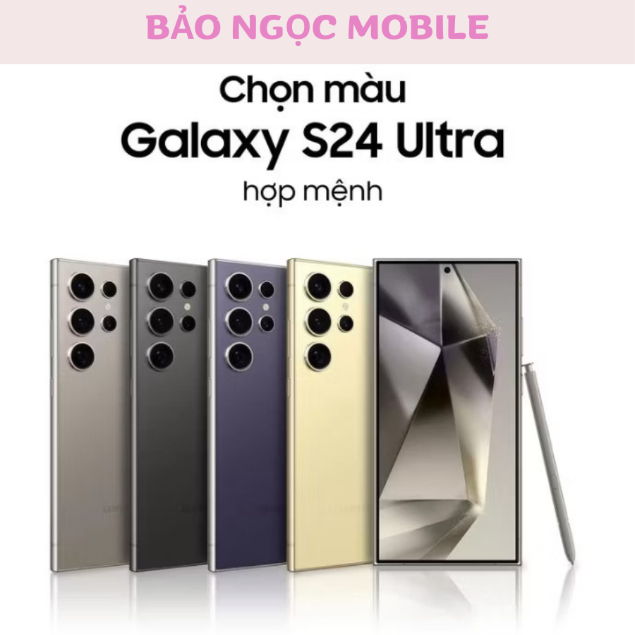Điện thoại Samsung Galaxy S24 Ultra 12/256GB - CHÍNH HÃNG, Nguyên seal