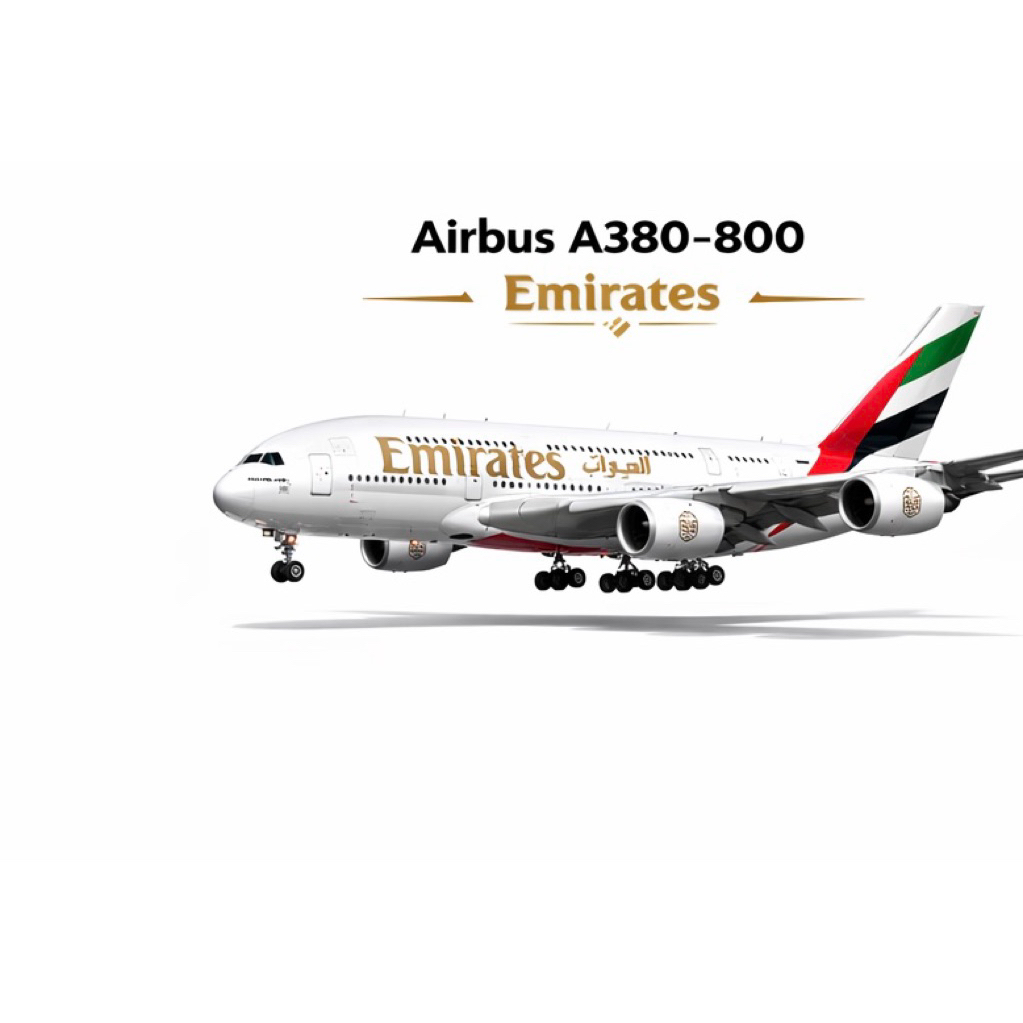 A380 Emirates tỉ lệ 1/400 mô hình giấy(đọc mô tả)