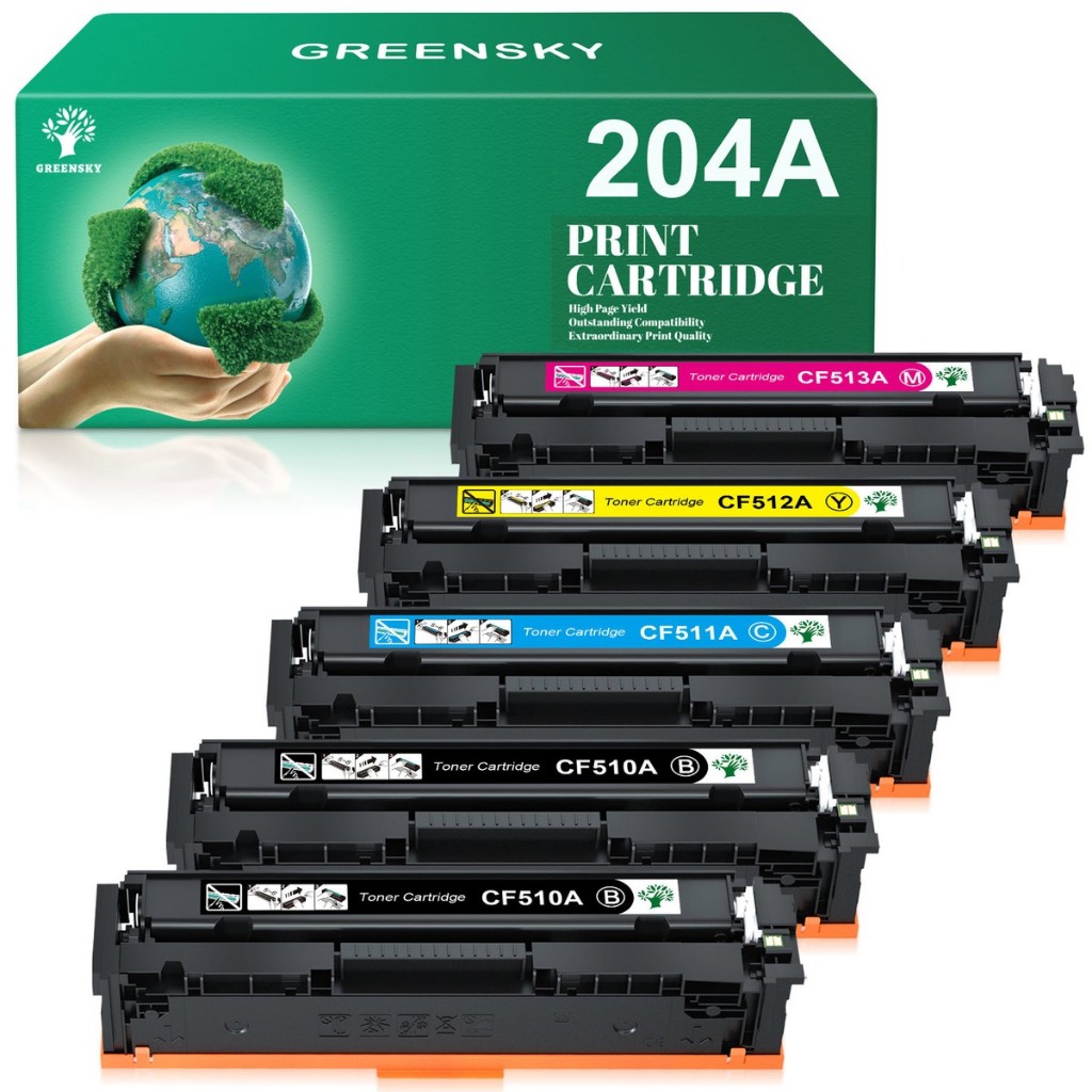 Hộp mực 204A CF510A CF511A CF512A CF513A dùng cho máy in HP M154a / M154nw / M180n / M180nw / M181fw