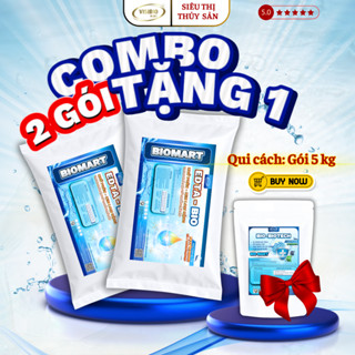 EDTA BIO - BIO MART - GÓI 5KG [COMBO 2 GÓI TẶNG 1 BIOTECH] - SẢN PHẨM KHỬ PHÈN, TRUNG HOÀ KIM LOẠI NẶNG - XỬ LÝ NƯỚC ĐỎ