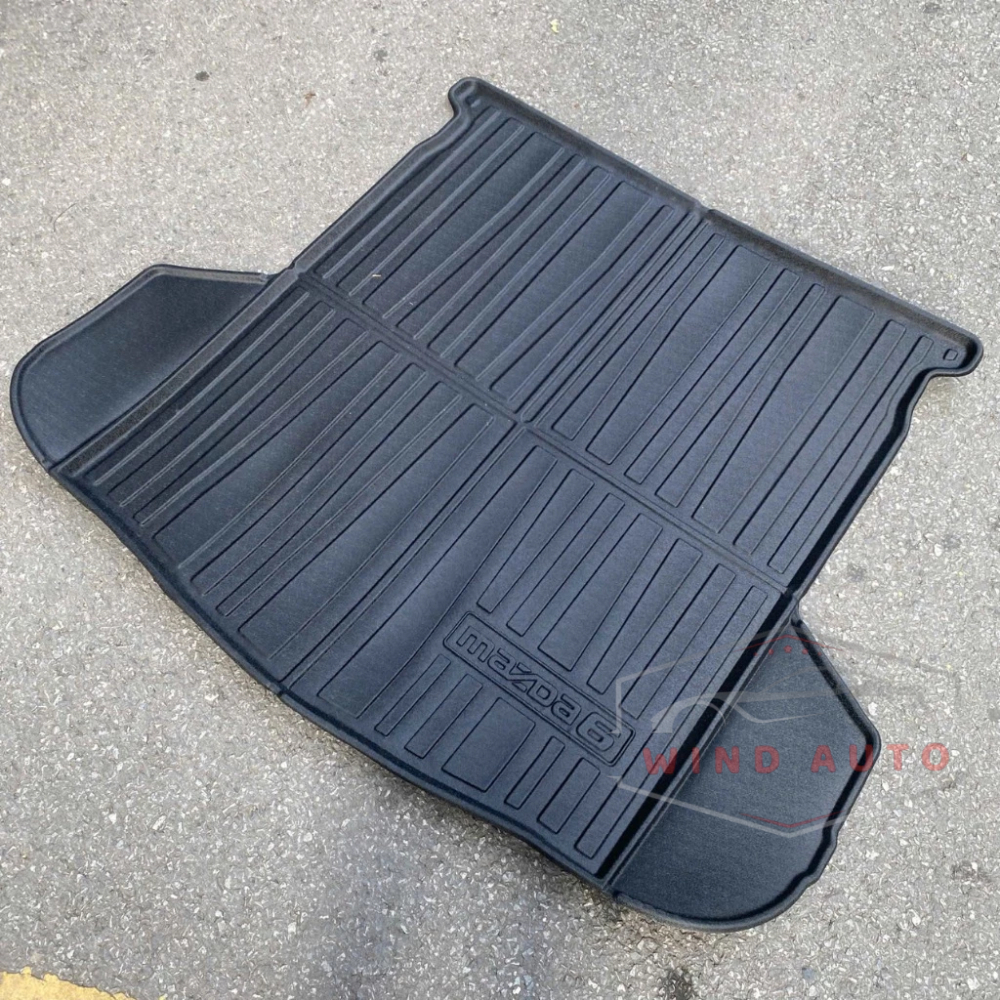 Lót Cốp Nhựa Dẻo Xe Mazda 6 , Mazda6 đời 2014 đến 2021, 2022, 2023, 2024, 2025 Mẫu không mùi, không 