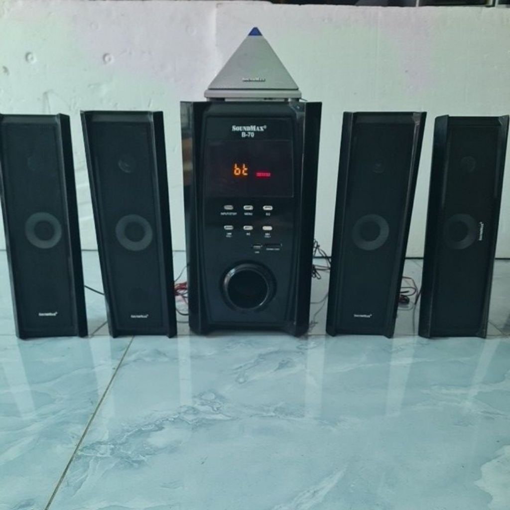 BỘ LOA VI TÍNH 5.1  SOUNDMAX, model: B-70, BLUETOOTH ZIN , CÔNG SUẤT LỚN , đã qua sử dụng