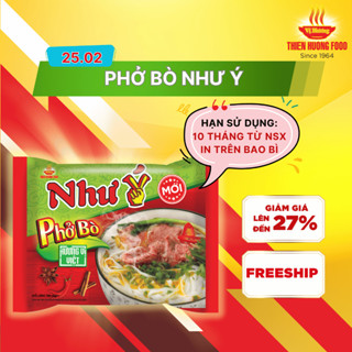Thùng 30 Gói Phở Bò Như Ý 65gram/gói [TPNZZ0002]