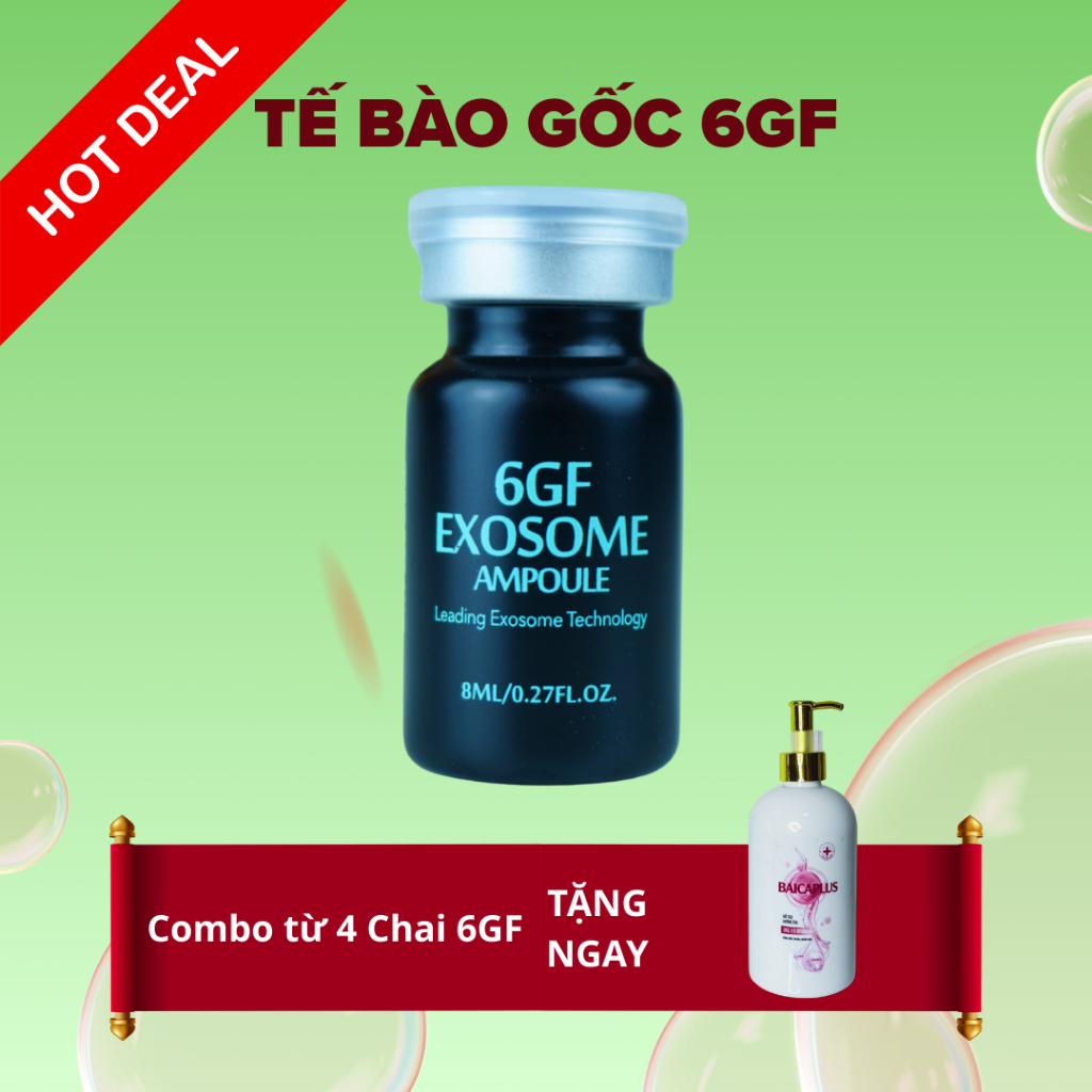 Tế bào gốc tái tạo da 6GF Exosome Ampoule Dr Pluscell 8ml