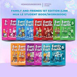Sách Tiếng Anh - Family and Friends 1st Edition Trọn Bộ Từ Starter – 5 |Mua Lẻ Class Book/Workbook|