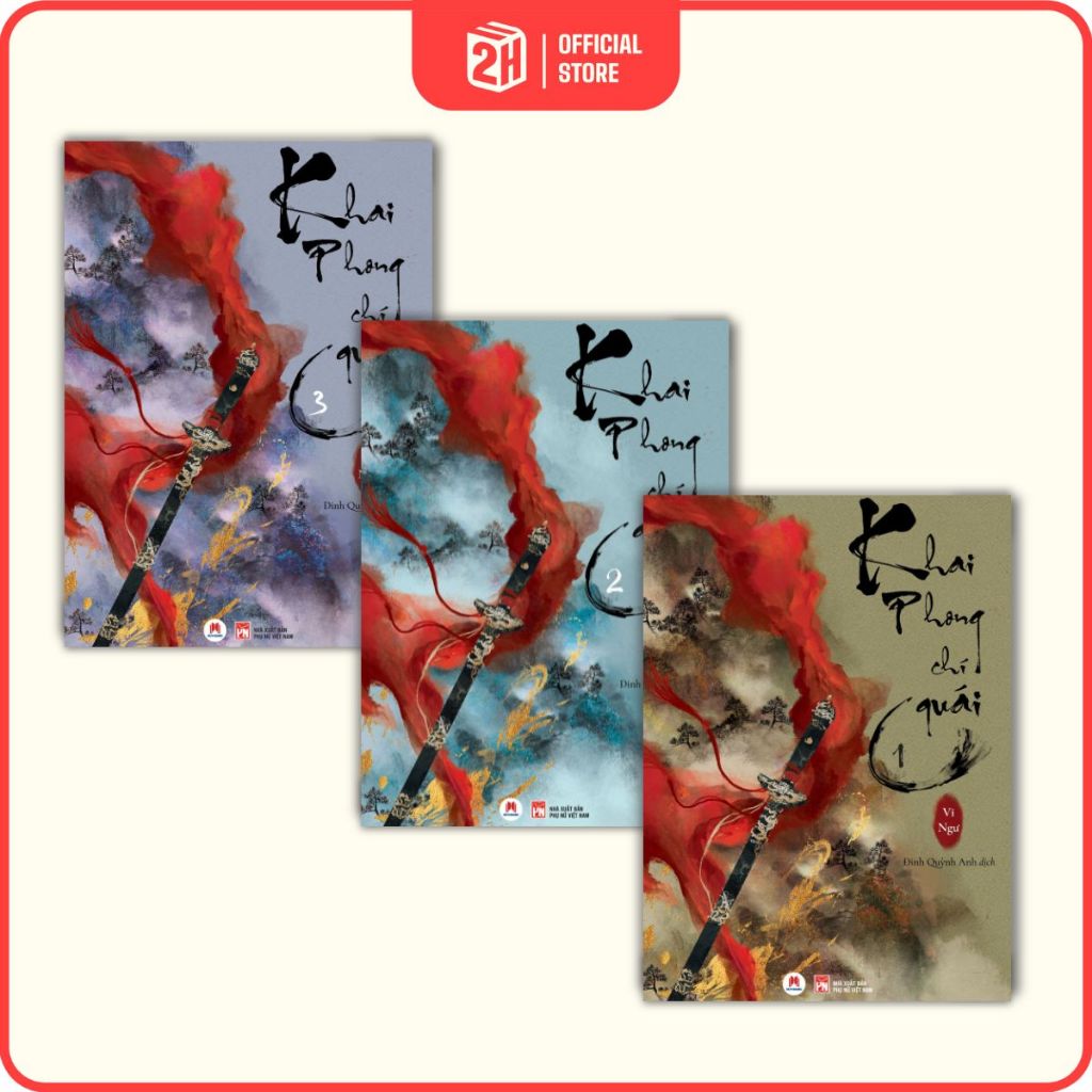 Sách Trọn bộ 3 tập Khai Phong Chí Quái, Nhà Sách 2HBooks