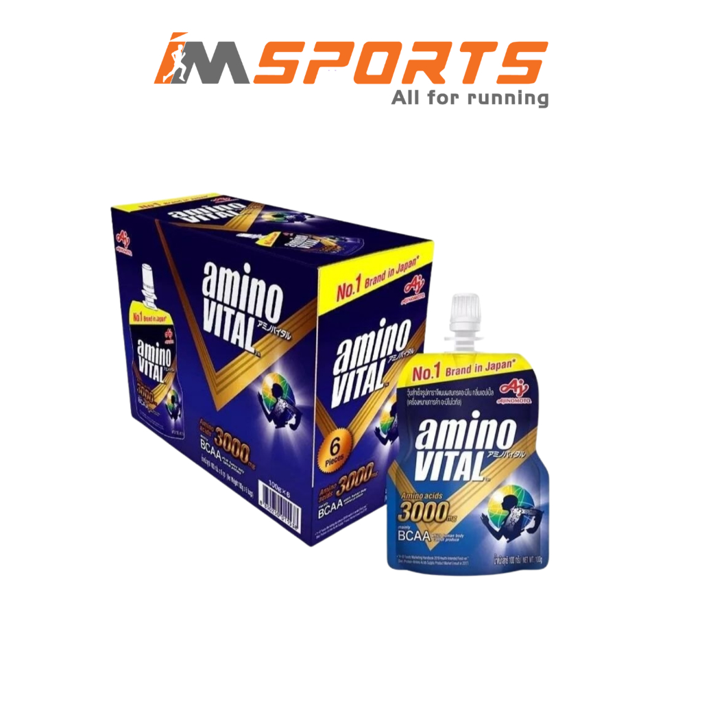 Hộp Thức Uống thể thao aminoVITAL bổ sung BCAA (Hộp 6 gói) - Chính Hãng - IMSports