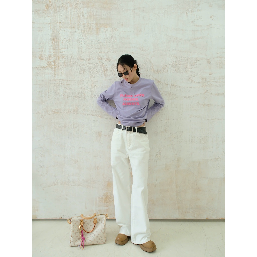 KIDO - Quần jean dài chỉ nổi BRANDY JEANS