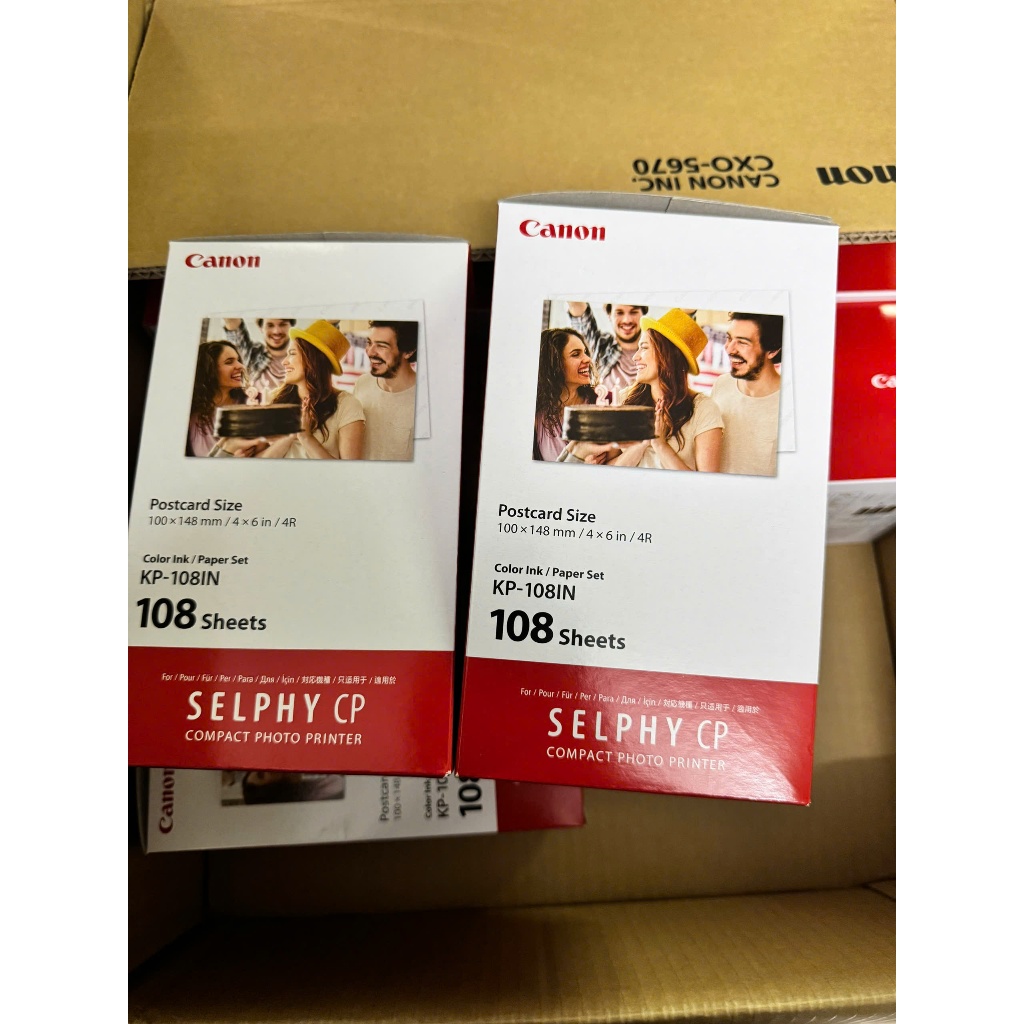 Giấy mực in ảnh Canon KP108