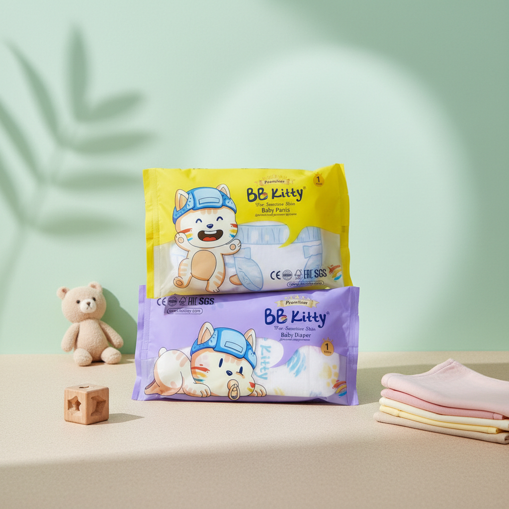 [MIẾNG DÙNG THỬ] 01 Miếng bỉm dùng thử BB KITTY
