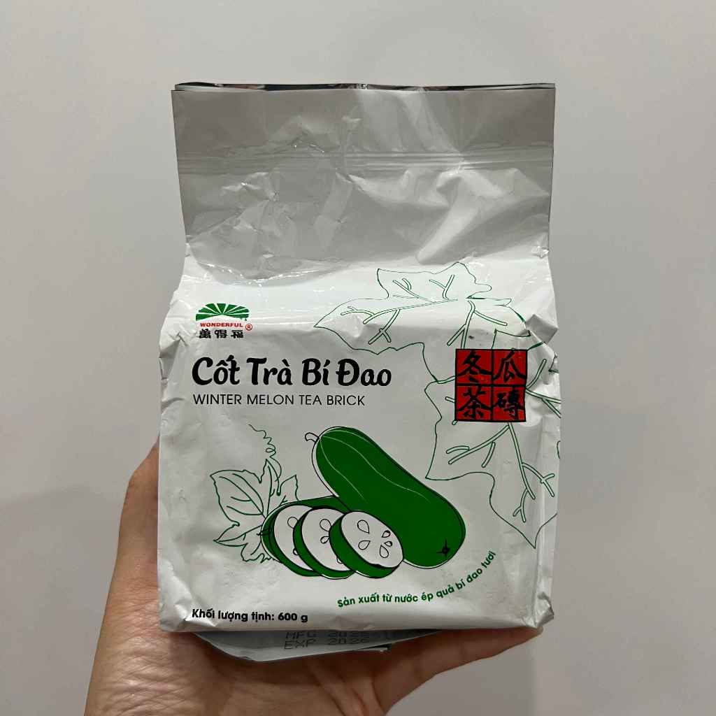 Cốt Trà Bí Đao 600g – Sirô/Cốt Bí Đao Pha Nước Uống Giải Khát, Trà Bí Đao Đậm Vị, Dùng Cho Quán & Gi