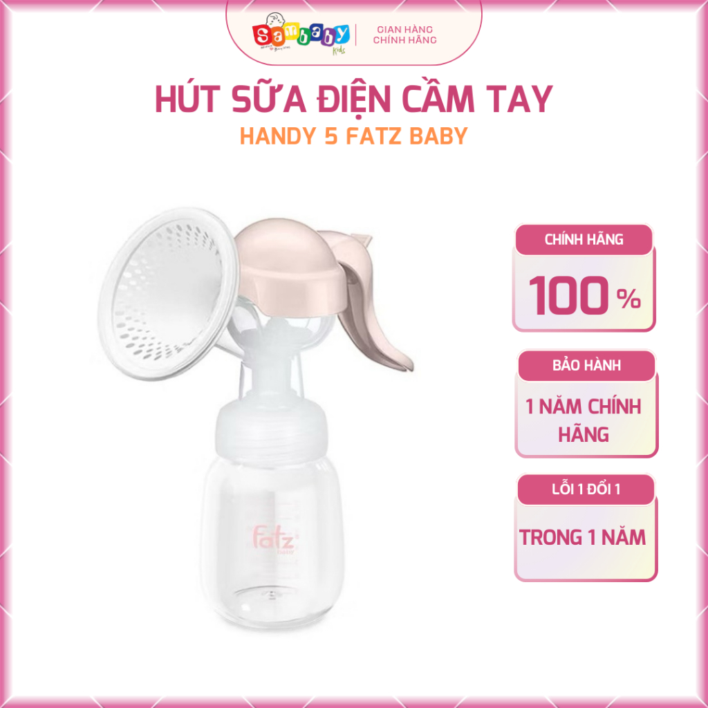 MÁY HÚT SỮA TAY HANDY 5 FATZ BABY Nhựa Cao Cấp Chính Hãng