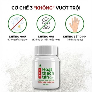 Bột khử mùi chân giày tất cho nam giới