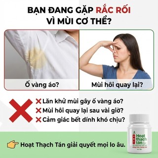 Bột khử mùi chân giày tất cho nam giới