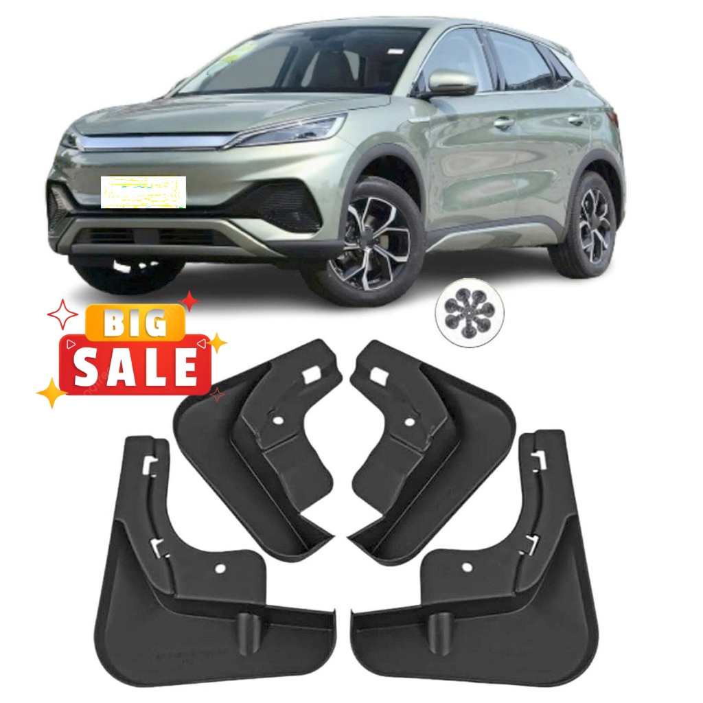Chắn Bùn BYD ATTO3 2022 2023 2024 2025 2026 ( Chuẩn Hãng ) - Bộ 4 Chắn Bùn Bánh BYD ATTO3