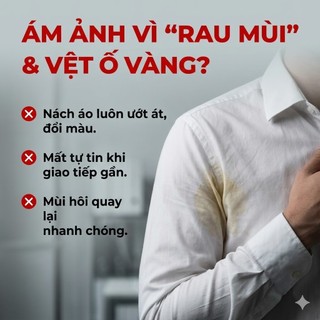 Xịt Khử Mùi Hôi Nách Ngân Bình 10ml - Ngăn Tiết Mồ Hôi, Không Màu Không Mùi Không Hôi 24H
