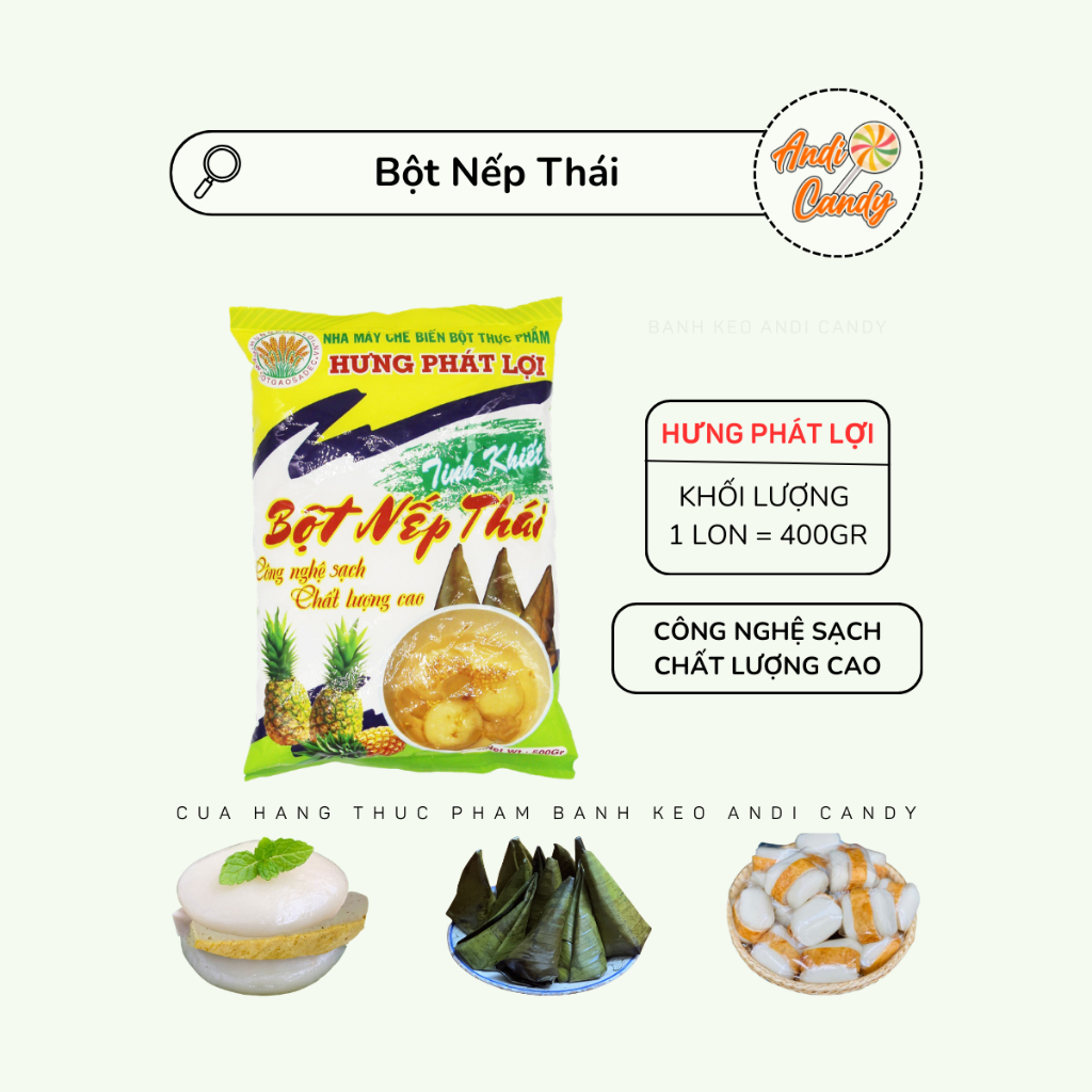 Bột Nếp Thái Hưng Phát Lợi 500gr