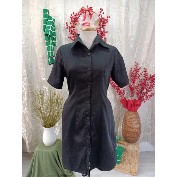 CHIBEST thanh lý - Đầm sơ mi basic bymo - SIZE S