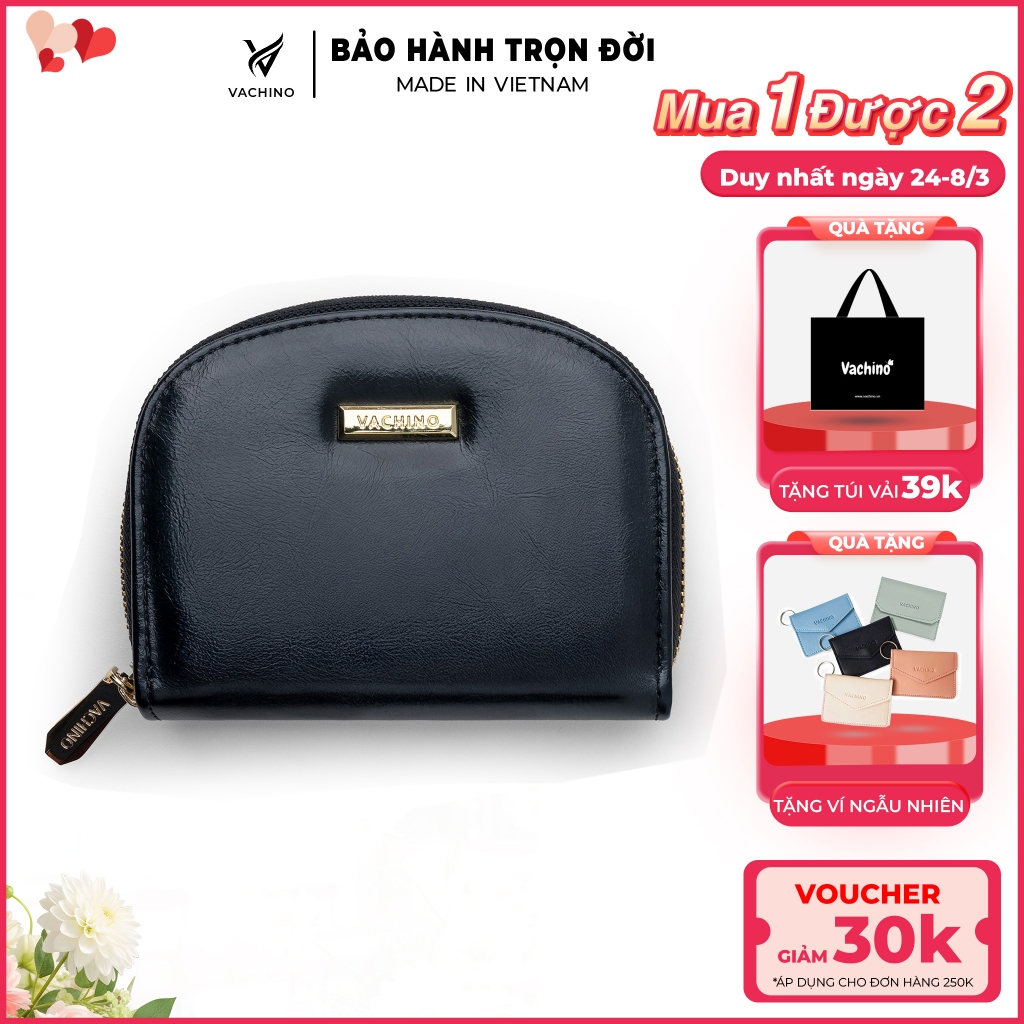 Ví Vachino - Ví da nữ cầm tay thời trang nhiều màu dễ thương - VN003