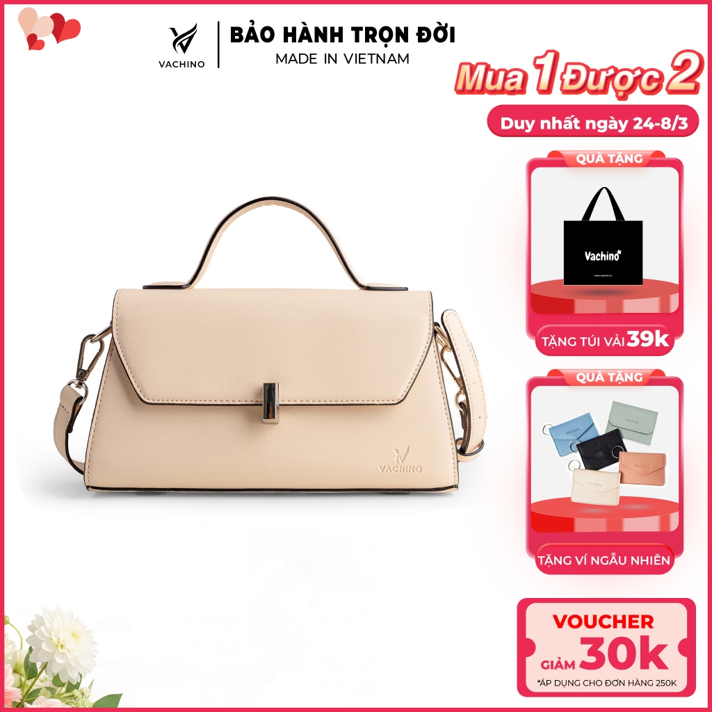 Túi vachino (Thời trang nữ thiết kế tinh tế sang chảnh - Túi đeo chéo da thời trang cao cấp TX063)