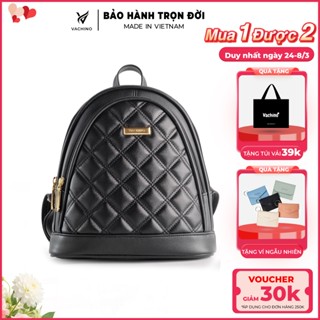 Balo da nữ thời trang dễ thương thêu hoạ tiết VACHINO-BG029