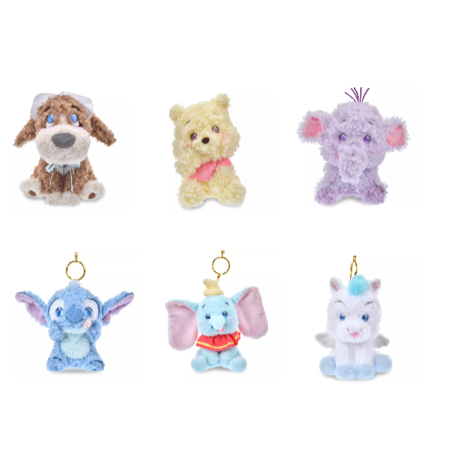 [Direct from Japan] Disney Plush doll &  Plush Keychain ( Kyururun ) Series Japan NEW Disney Store