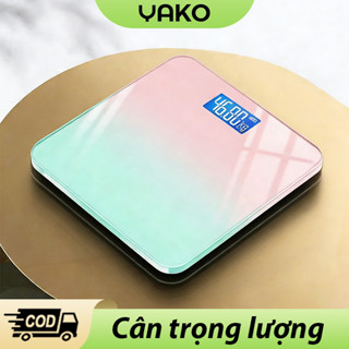 YAKO Cân Điện Tử Sức Khỏe chất lượng cao Tải Trọng 150kg Màn Hình Led Độ Chính Xác Cao