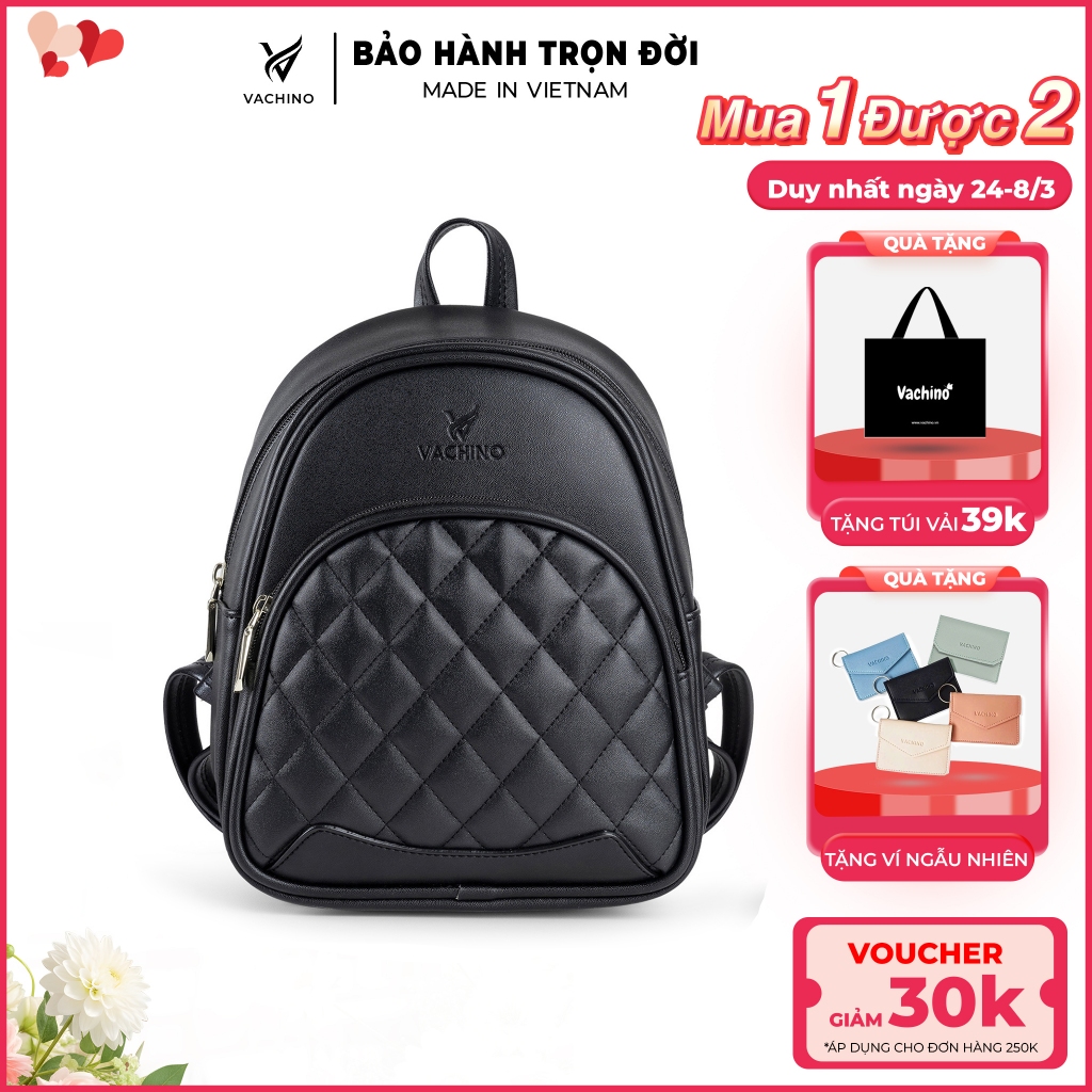 Balo Vachino - Balo da nữ thêu hoạ tiết thời trang nhiều màu VACHINO-BG038