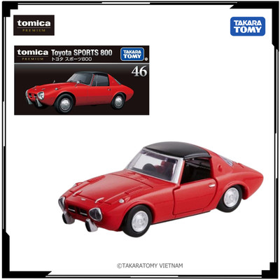 Xe mô hình Tomica Premium No.46 Toyota Sports 800 - 995333 Fullbox Chính Hãng TakaraTomy