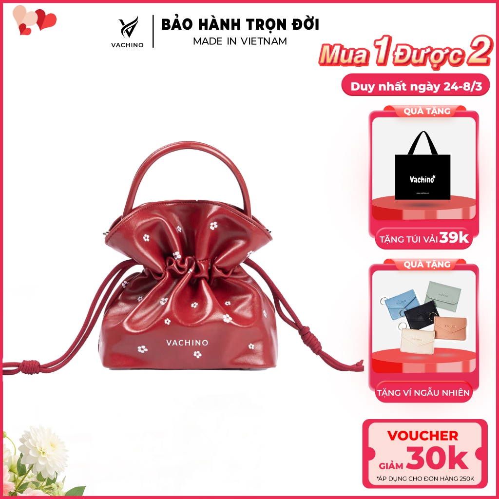 Túi đồng tiền tài lộc thời trang phong cách sang chảnh và dễ thương VACHINO-TX068