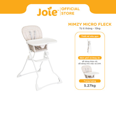 Ghế ăn dặm cho bé Mimzy™ Micro Fleck gấp gọn dành cho bé từ 6 tháng