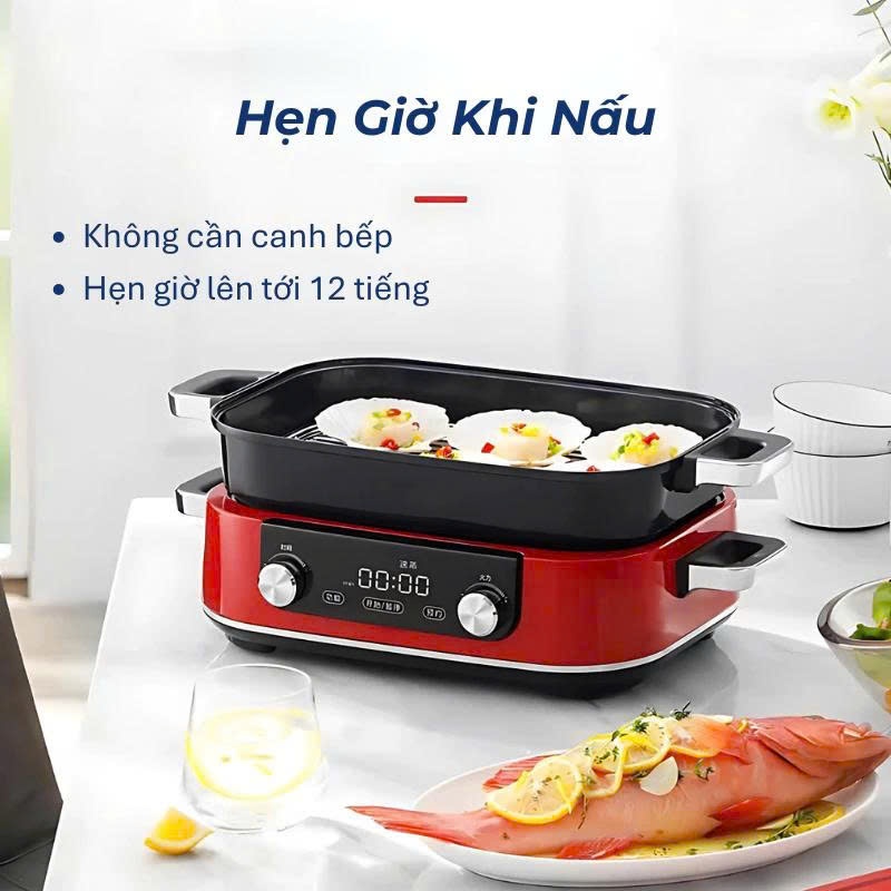 Nồi lẩu nướng đa năng Morphy Richards MBC-UMD3N