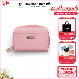 Ví da thật mini cao cấp đựng tiền, thẻ ATM Thương hiệu VACHINO-VN006