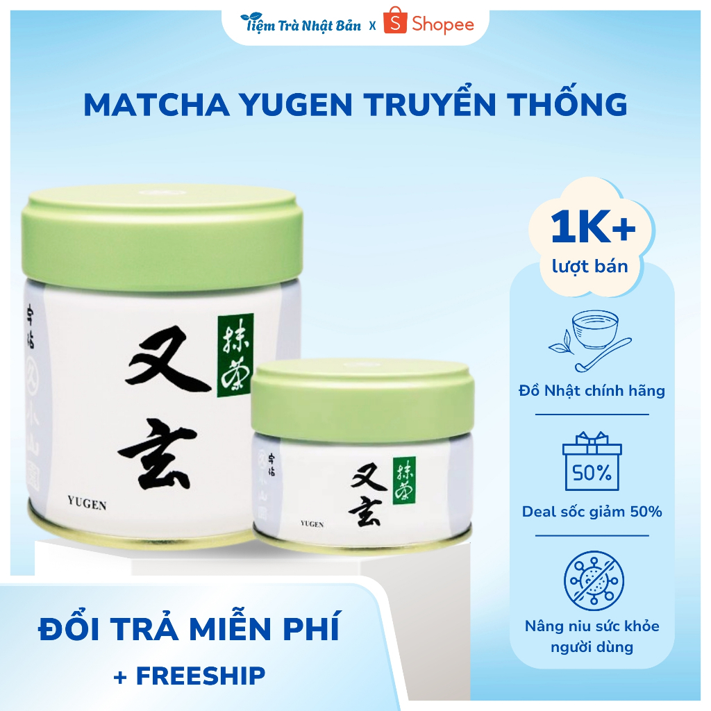 Bột Matcha Yugen - Thương Hiệu Truyền Thống Nhật Marukyu Koyamaen M36