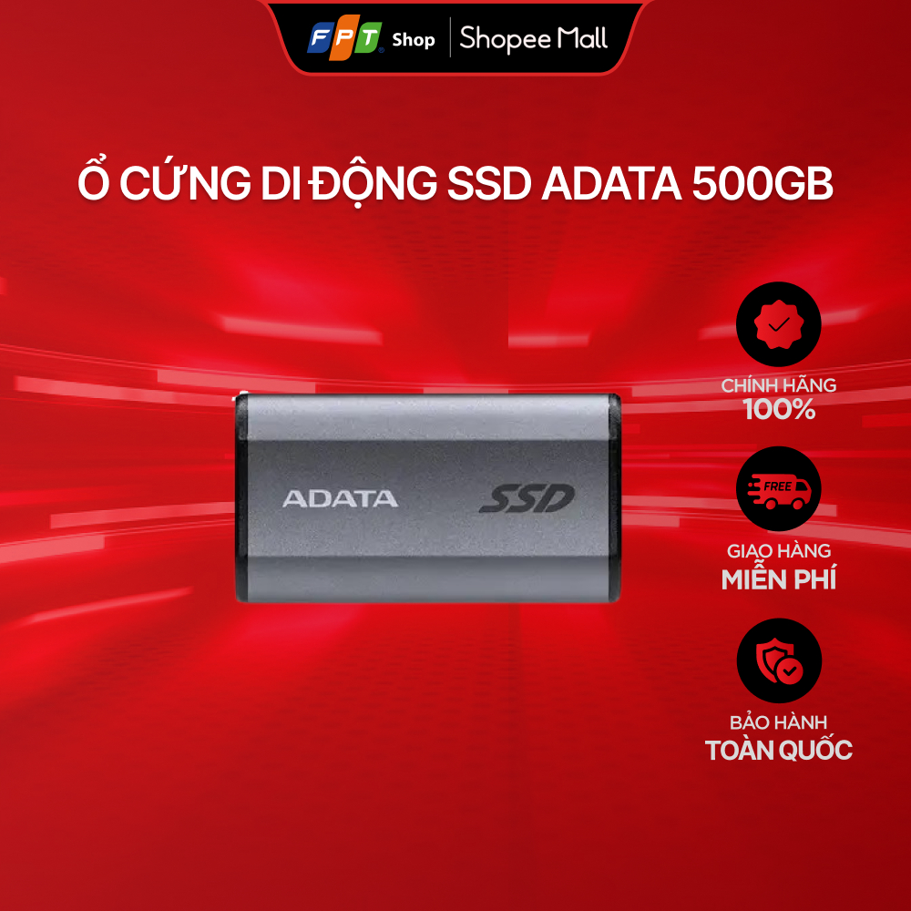 Ổ cứng di động SSD Adata 500GB