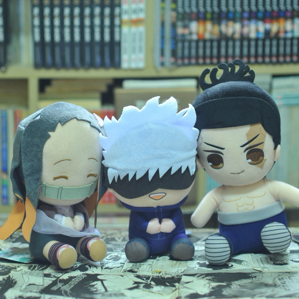 [Chính hãng, new] gấu bông gojo satoru, nezuko, todo doll