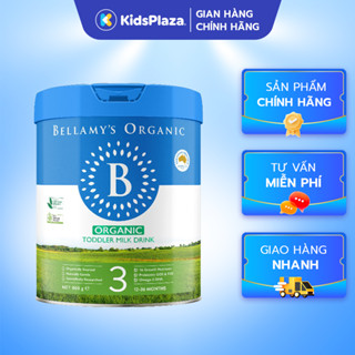 Sữa Bellamy's Organic đủ size số 1/2/3/4 800g cho bé từ sơ sinh - chính hãng KidsPlaza