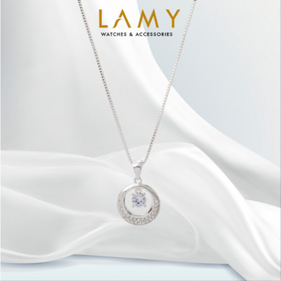 Dây chuyền bạc LAMY Sparkling Halo Neckplack Silver 6146