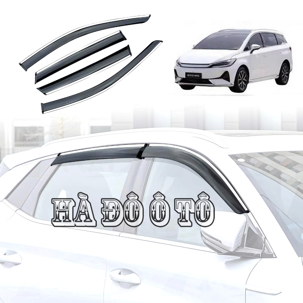 Vè Mưa BYD M6 2022 2023 2024 2025 2026 - Bộ Viền Che Mưa Cánh Cửa BYD M6