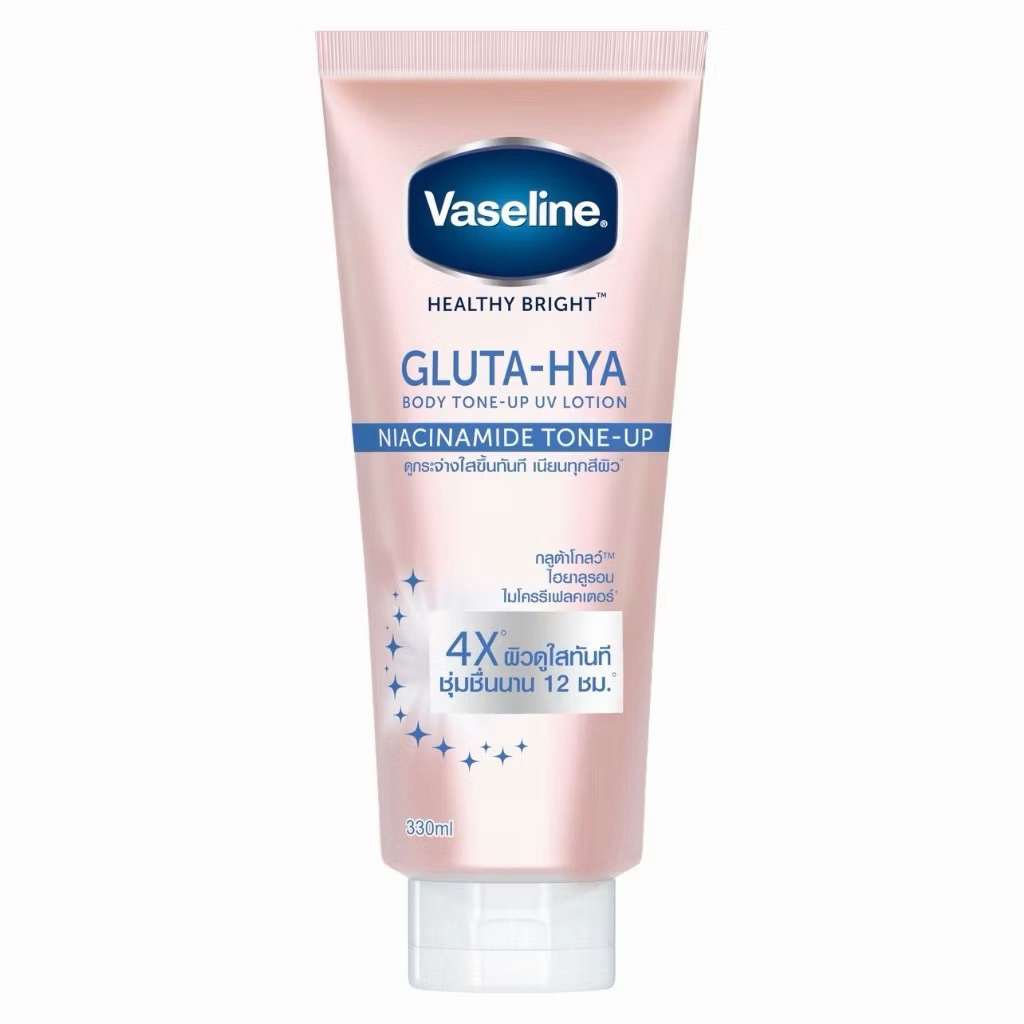 Dưỡng Thể Vaseline Thái Lan 4X Tone-Up Chống Nắng Trắng Da Vaseline Healthy Bright Gluta-Hya 4X Nâng