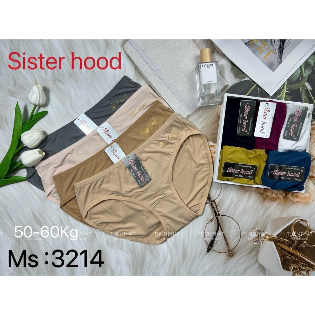 Quần Lót nữ thun lạnh Thái -3214 size 45-58kg