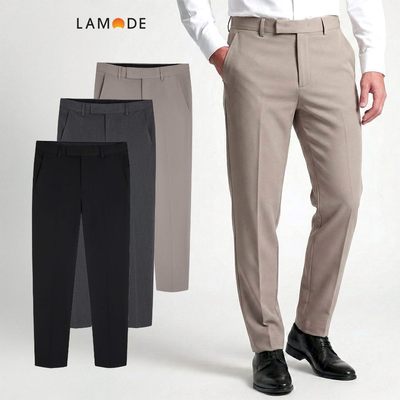 Quần Âu Nam Lamode Công Sở Sinh Viên Học Sinh Regular Fit LTR0030S0