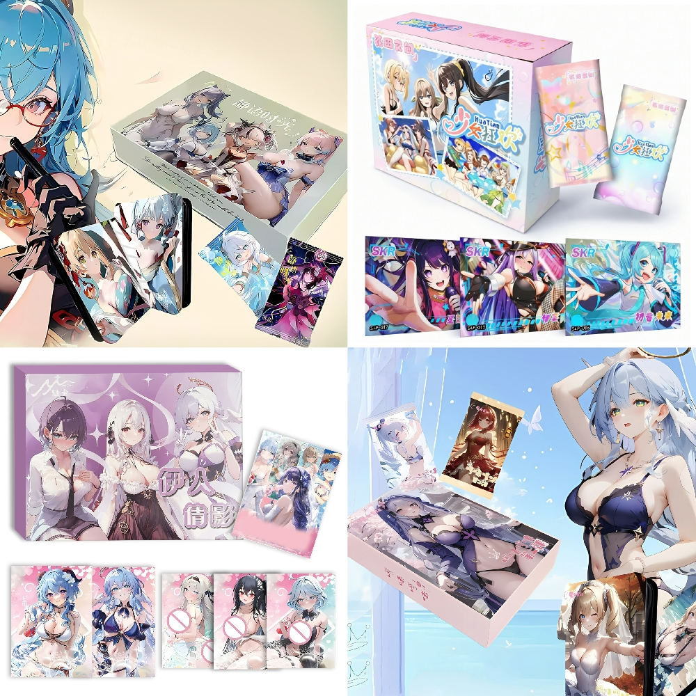 (LT.serectgarden - FULL BOX) Hộp ảnh thẻ ANIME GIRL - SECRET GARDEN thiếu nữ anime waifu chibi gacha